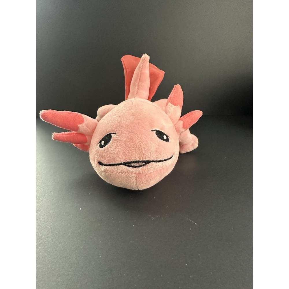 Pink Axolotl Plush Stuffed Animal Salamander Kawaii Soft Toy 10–12 in Cute Gift